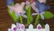 Manualidades. Lindos tulipanes estilo contry