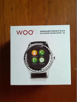 Vendo Smartwatch Woo Companion II blanco completamente Nuevo!