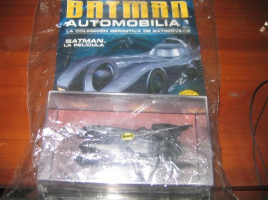 Batimovil Batman la Película 1989 fascículo