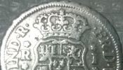 Moneda Plata Antigua Fernando VI de 1753, 263 años antiguedad.