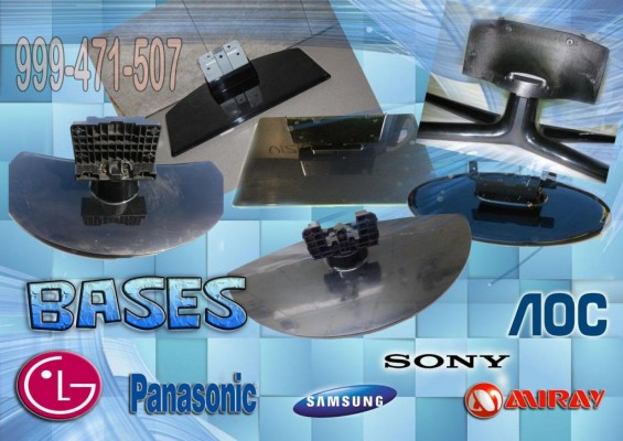 PEDESTAL BASES SOPORTE PARANTE PARA TELEVISOR LCD LED PLASMA SMART TV