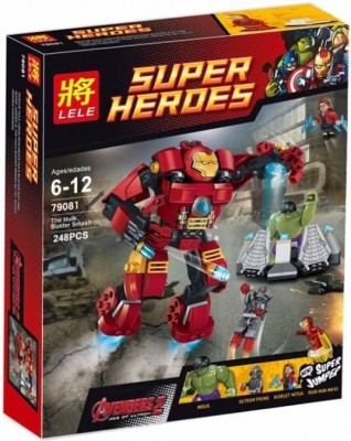 Juguete armable Ironman Hulkbuster, tipo lego // bloques de construcción