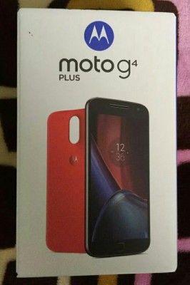 Motorola Moto G4 Plus, 4ta Generacion, 16mpx y 5mpx Frontal, 32GB, 2GB RAM, Nuevo en Caja