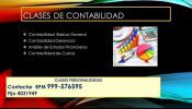 CLASES DE CONTABILIDAD A DOMICILIO LIBROS CONTABLES, ESTADOS FINANCIEROS, COSTOS.