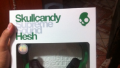 Audífonos Handsfree Alámbricos OverEar Skull Candy Verdes Sellados / BateríaCargador Portátil BlackLine 2600 mAh