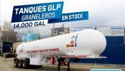 STOCK Tanques Glp GRANELEROS de 14,000 Glns.