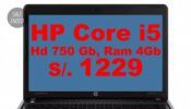 LAPTOP HP i5 Core i5 Hd 750Gb, Ram 4gb, WINDOWS 10: 995670421
