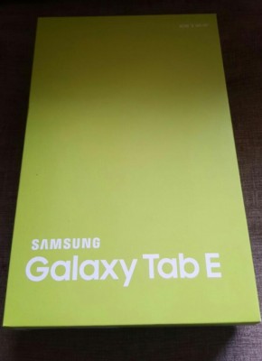 Samsung Galaxy Tab E 9.6 en Caja Boleta