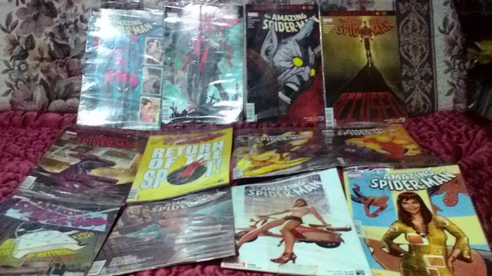 Comic SPIDERMAN, Peru 21. Lote de 23 numeros. Marvel. Punisher Spot