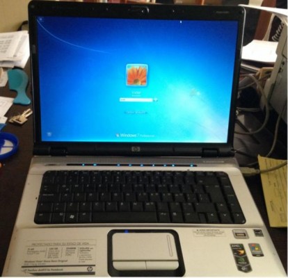 Ofertaza Laptop HP Pavilion dv6000, pantalla grande 15.4, buen estado, múltiples funciones